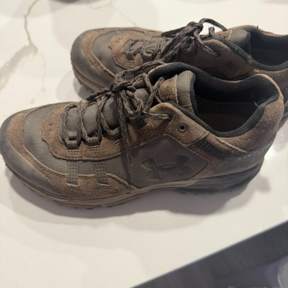 Under Armour Brown Hiking Boots Size 9 - Picture 2 of 3